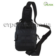 Сумка синтетическая плечевая с кобурой Стрелок СП-1, черная