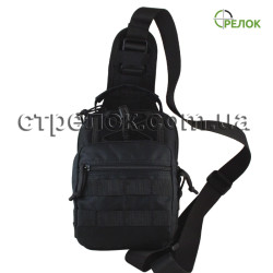 Сумка синтетическая плечевая с кобурой Стрелок СП-1, черная