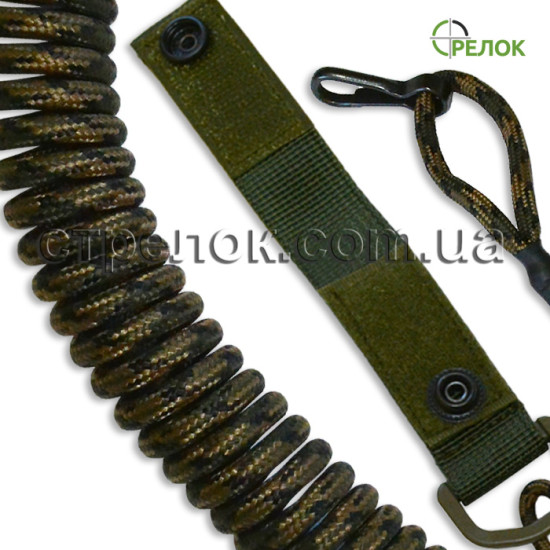 Шнур страховочный спиральный camo 2