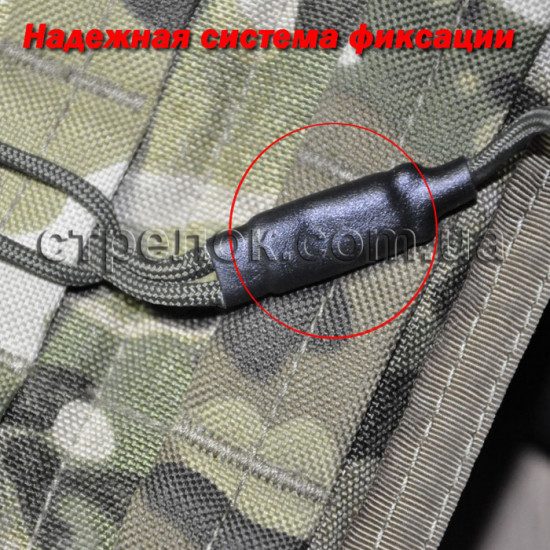 Шнур страховочный спиральный (мягкая петля), камуфляж Шнур страховочный спиральный (мягкая петля), камуфляж