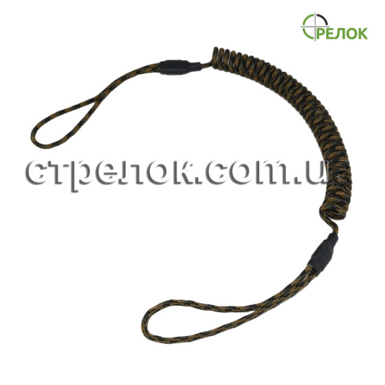 Шнур страховочный спиральный (мягкая петля), камуфляж Шнур страховочный спиральный (мягкая петля), камуфляж