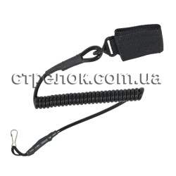 Шнур страховочный спиральный MFH, черный