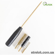 Набор для чистки оружия 9 мм с вишером п/э чехол